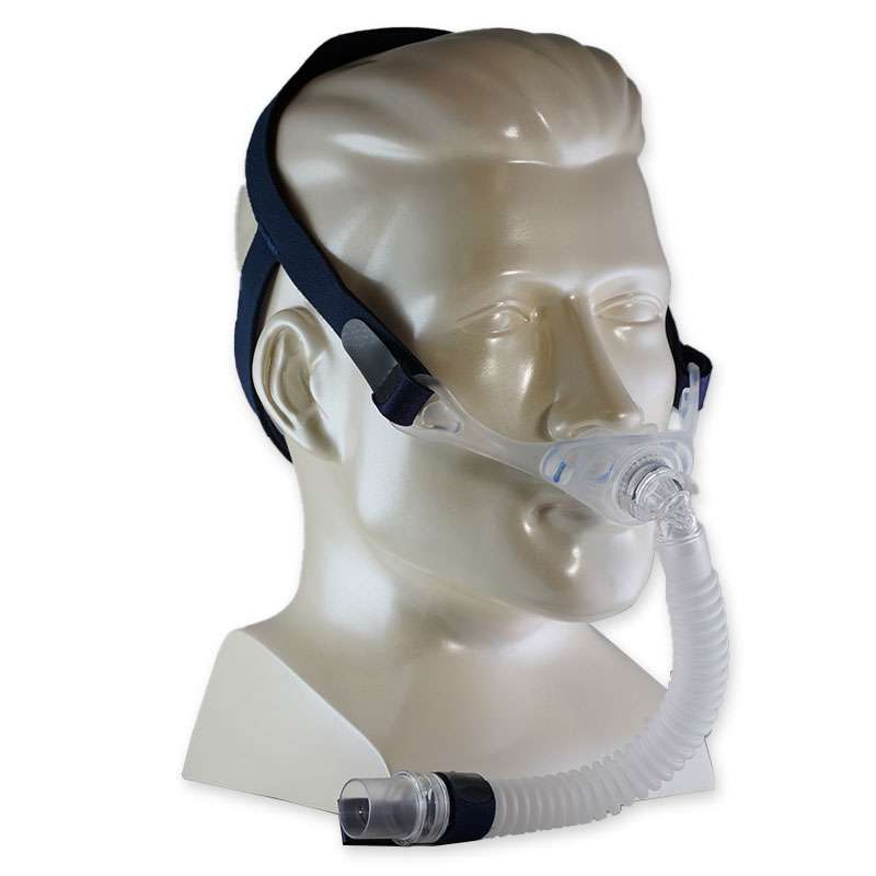 Image of Sunset Deluxe Nasal Pillow CPAP Mask Starter Kit - With Headgear